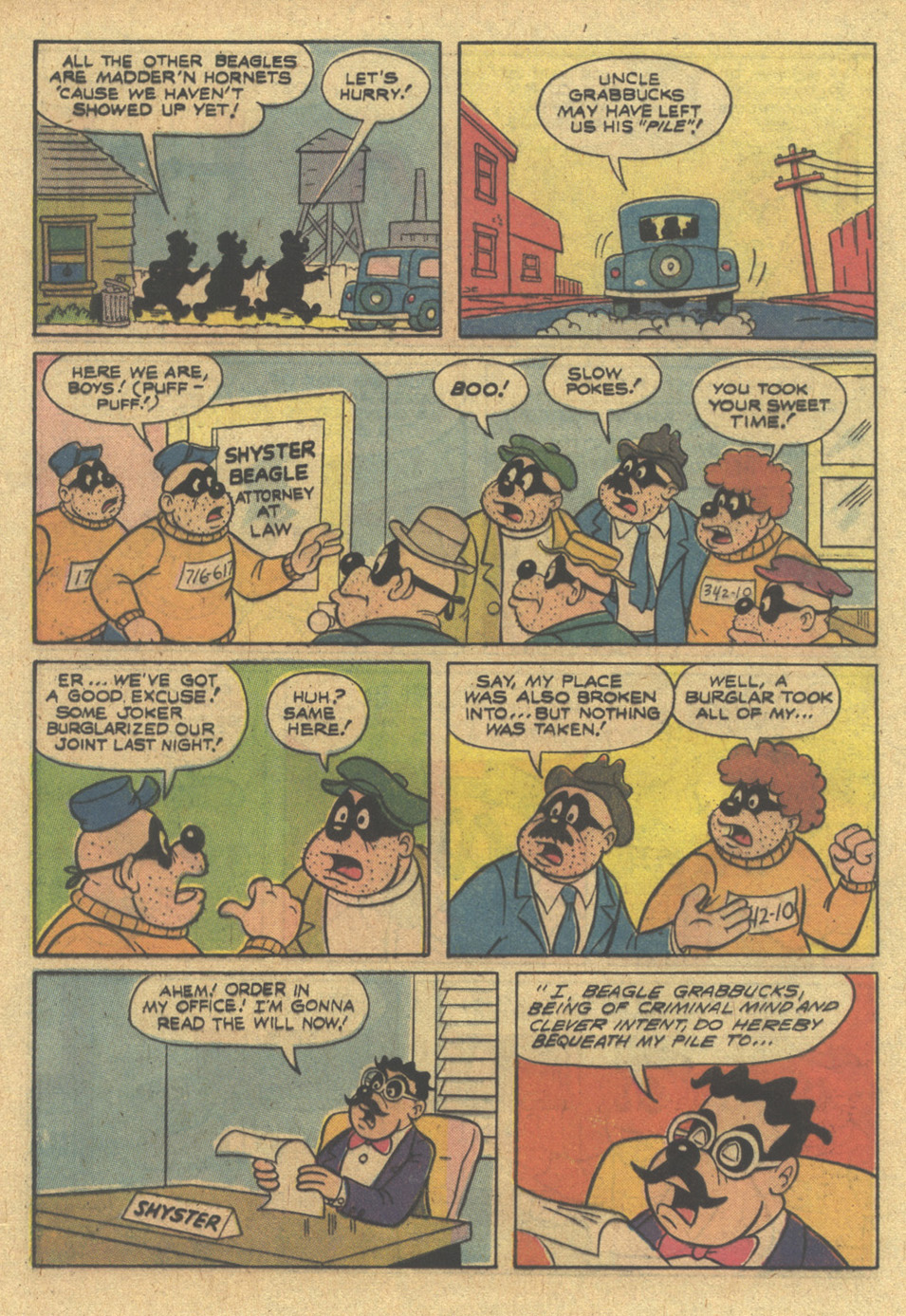 Read online Walt Disney THE BEAGLE BOYS comic -  Issue #32 - 28