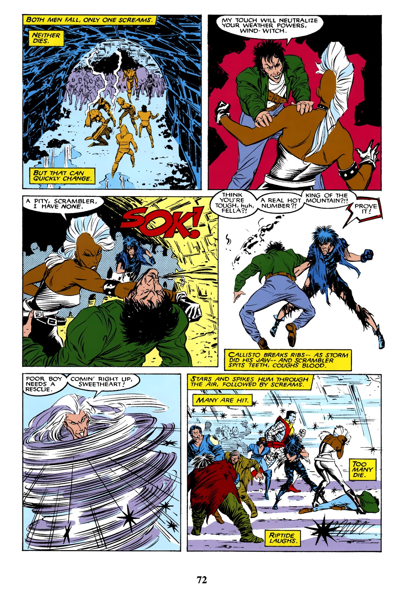 Read online X-Men: Mutant Massacre comic -  Issue # TPB - 72