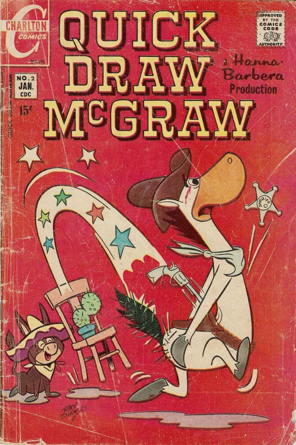 Read online Quick Draw McGraw comic -  Issue #2 - 1