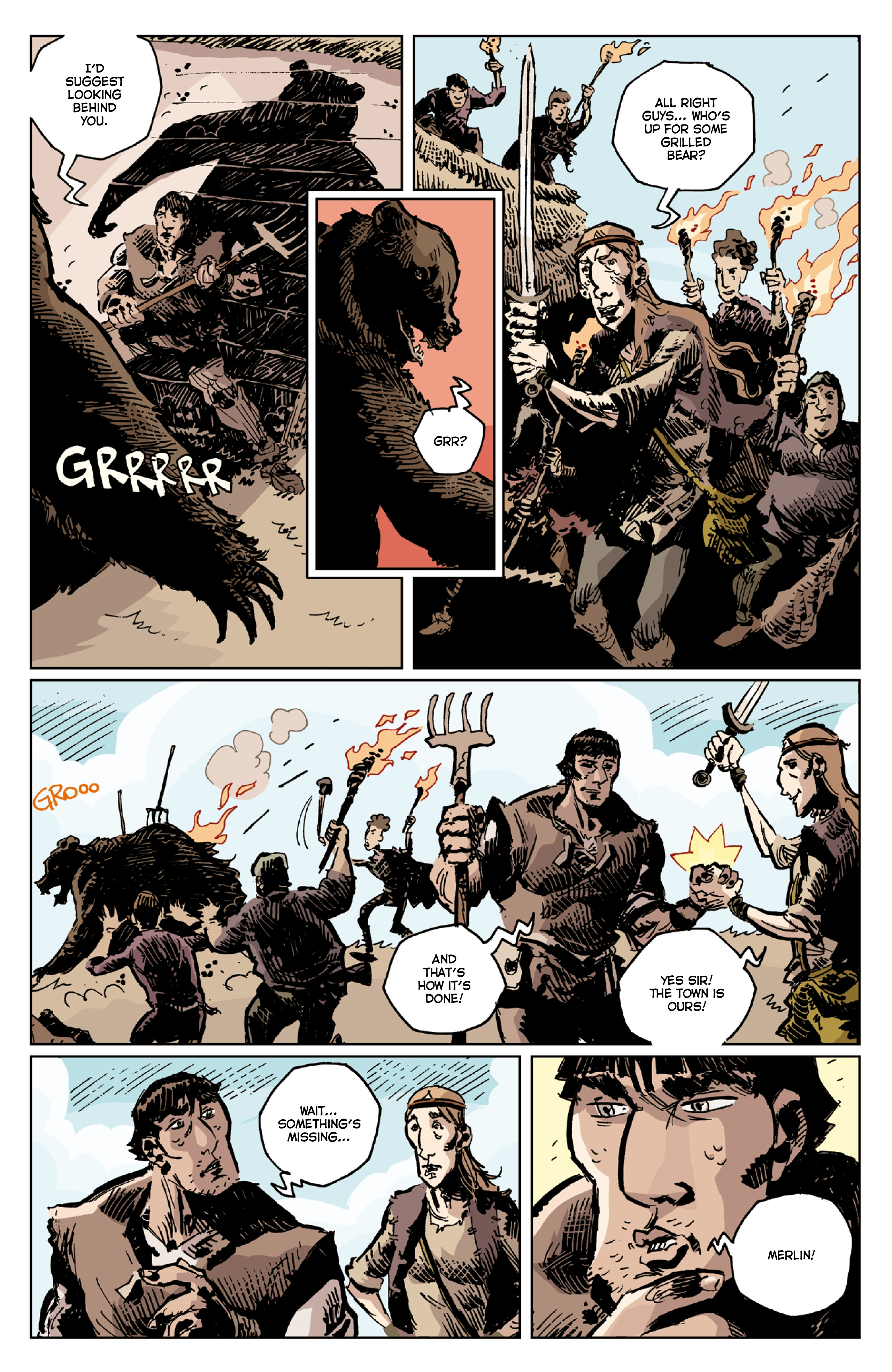 Read online Merlin & Hector comic -  Issue # TPB - 62