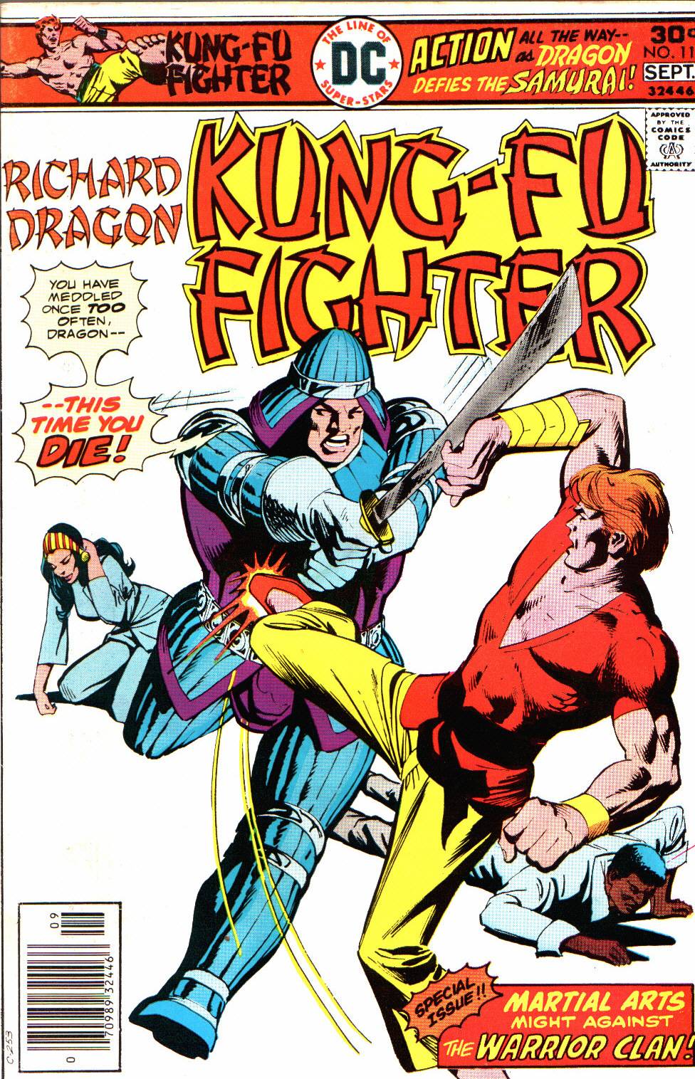 Read online Richard Dragon, Kung-Fu Fighter comic -  Issue #11 - 1