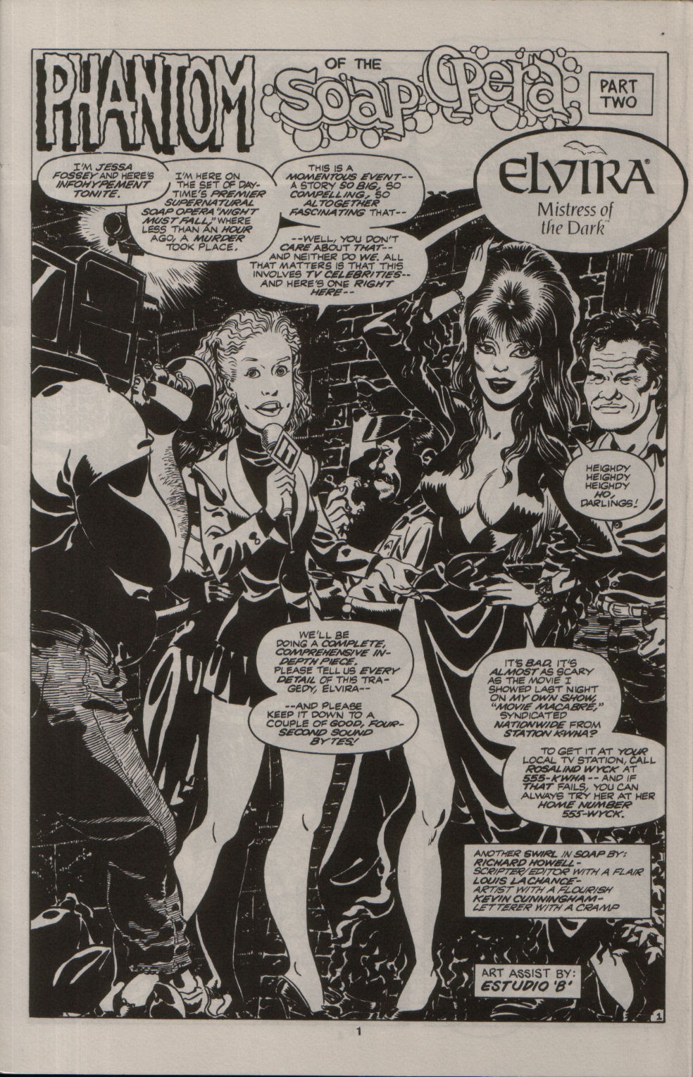 Read online Elvira, Mistress of the Dark comic -  Issue #12 - 2