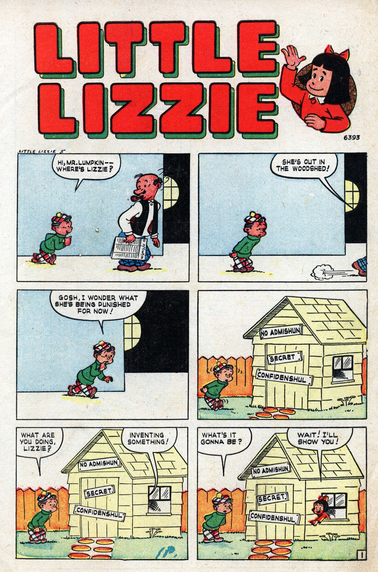 Read online Little Lizzie (1949) comic -  Issue #5 - 3