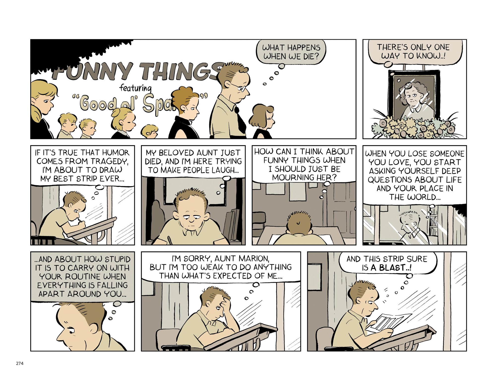 Read online Funny Things: A Comic Strip Biography of Charles M. Schulz comic -  Issue # TPB (Part 3) - 77