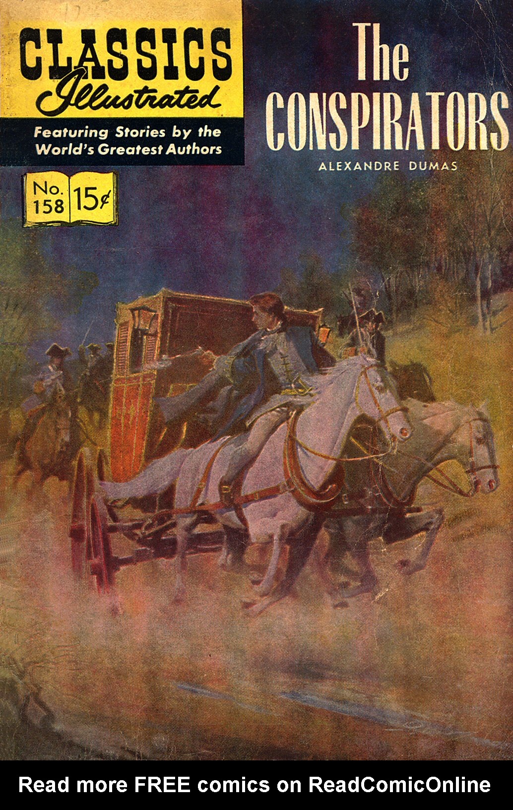 Read online Classics Illustrated comic -  Issue #158 - 1