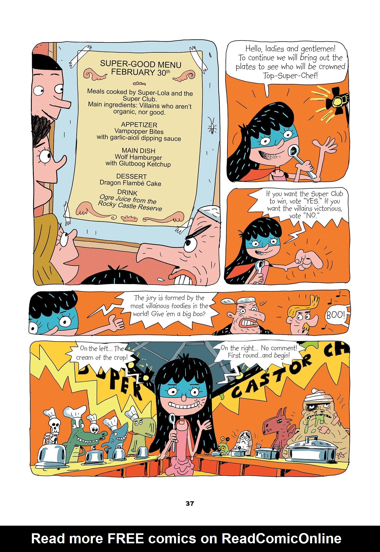 Read online Lola's Super Club comic -  Issue # TPB 2 - 39