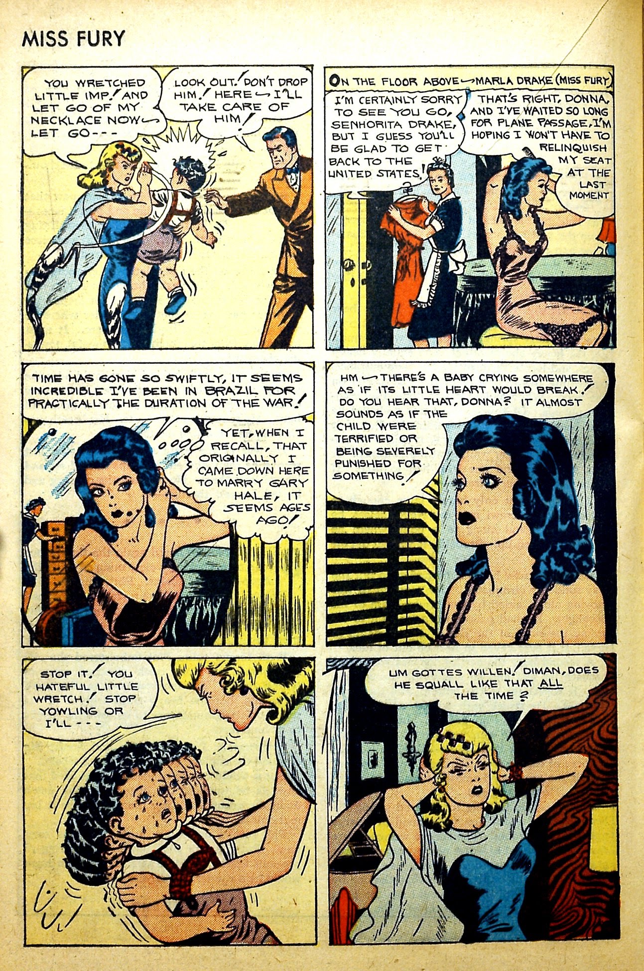 Read online Miss Fury Comics comic -  Issue #8 - 21