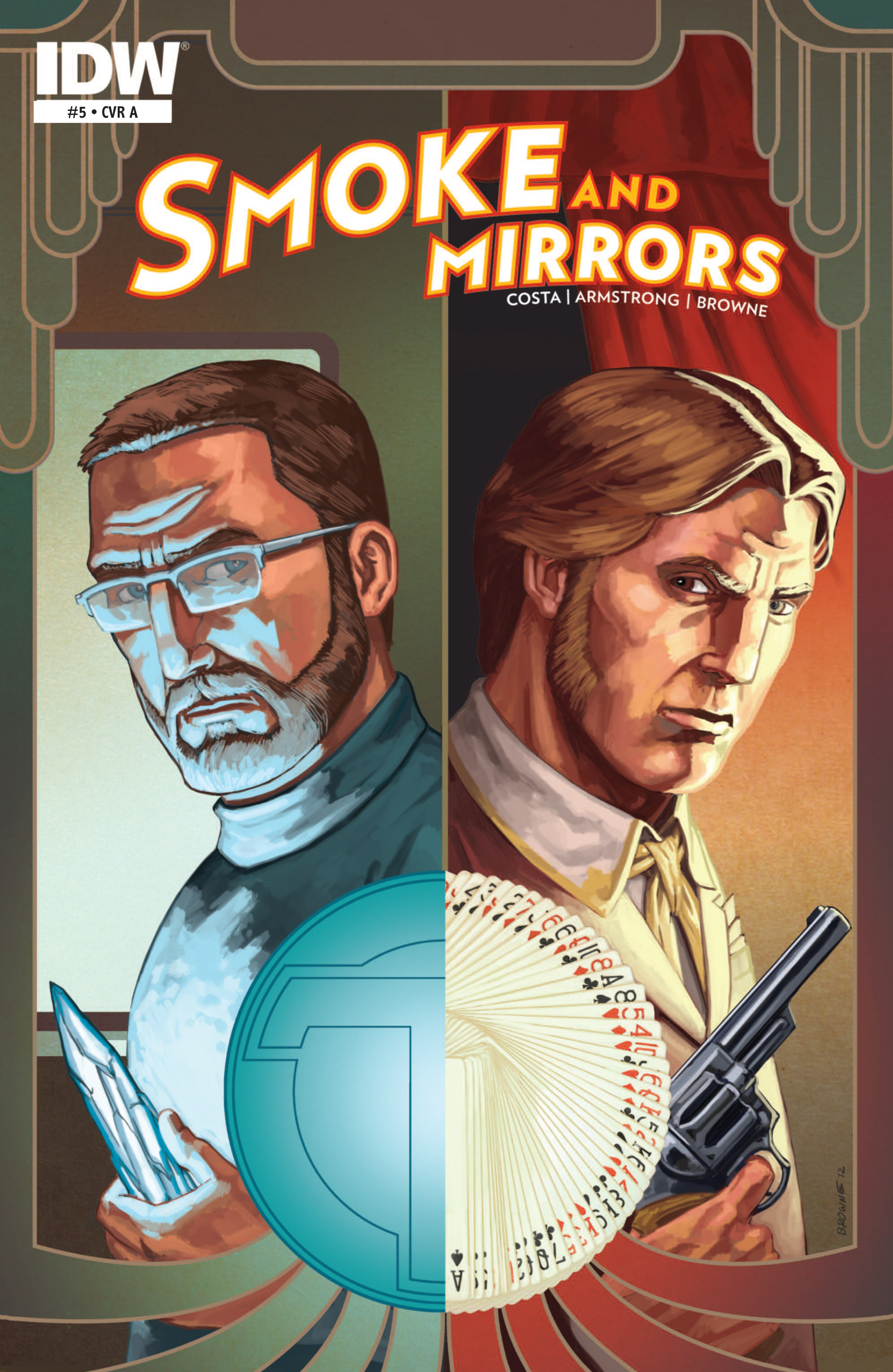 Read online Smoke And Mirrors comic -  Issue #5 - 1