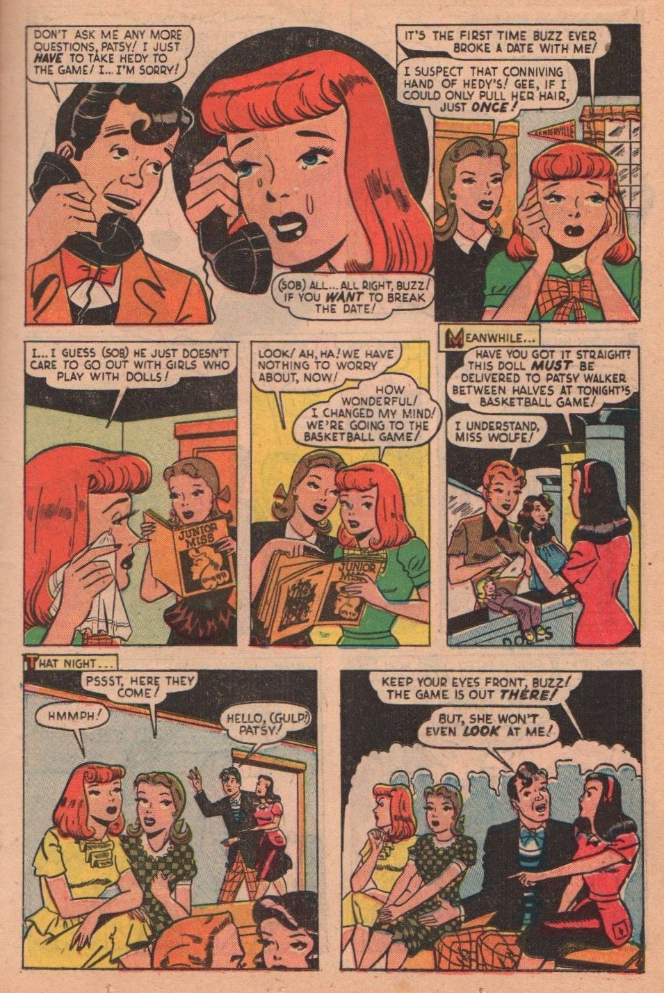 Read online Patsy Walker comic -  Issue #33 - 17