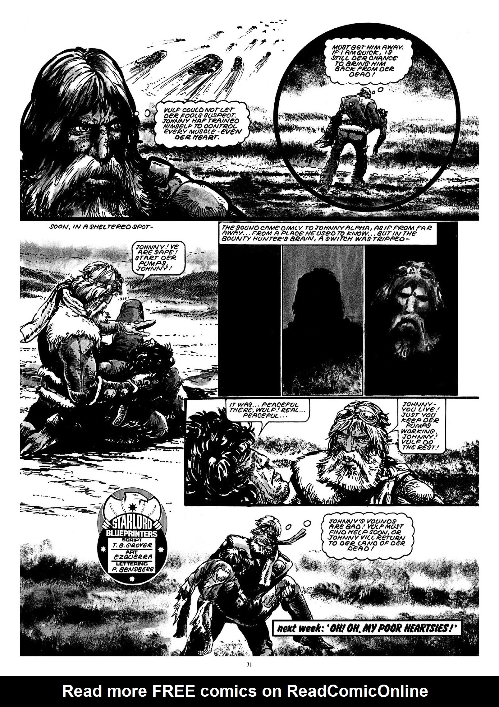 Read online Strontium Dog Search and Destroy: The Starlord Years comic -  Issue # TPB - 65