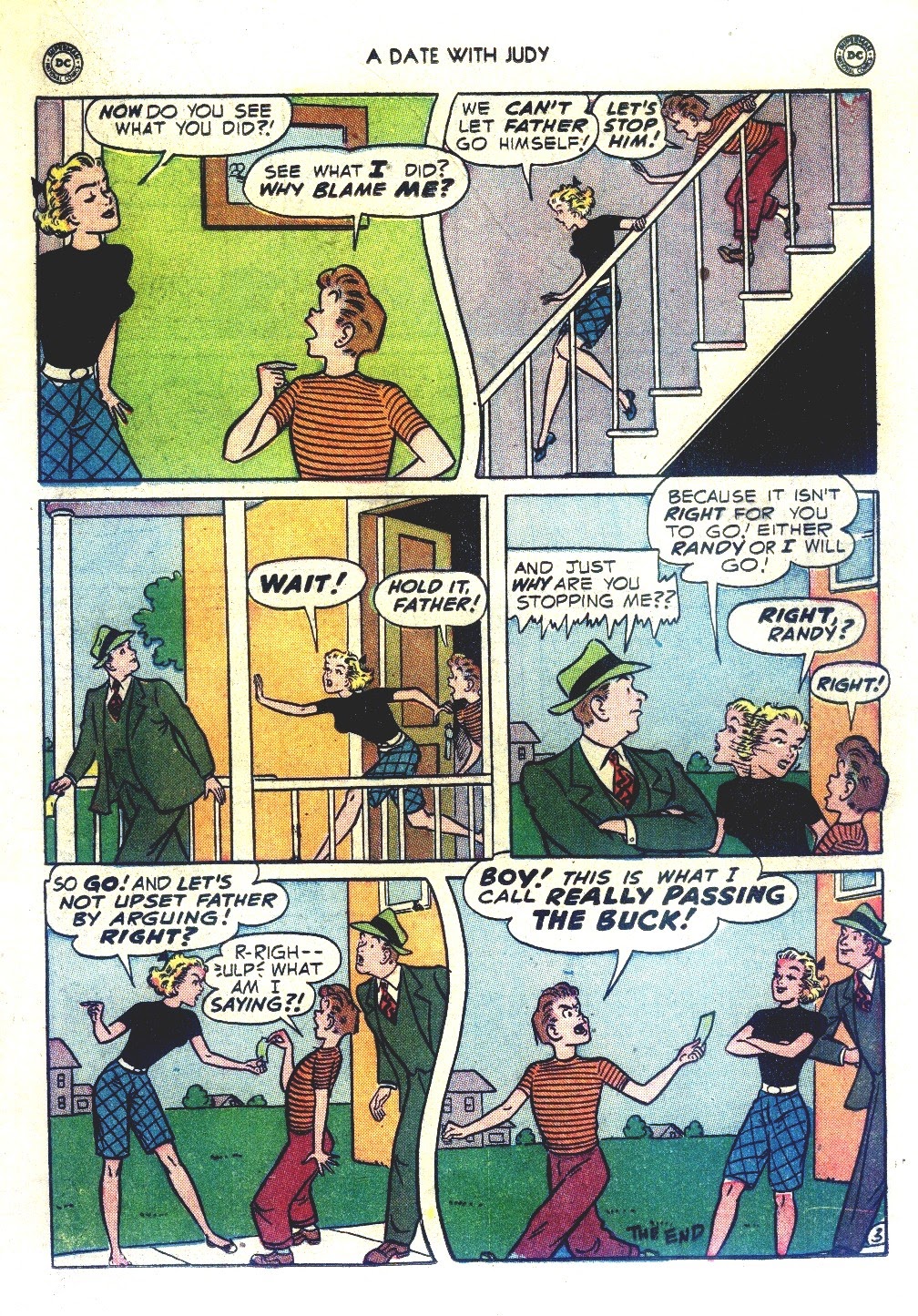 Read online A Date with Judy comic -  Issue #15 - 27
