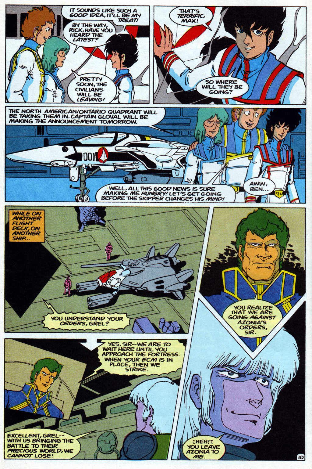 Read online Robotech The Macross Saga comic -  Issue #19 - 12