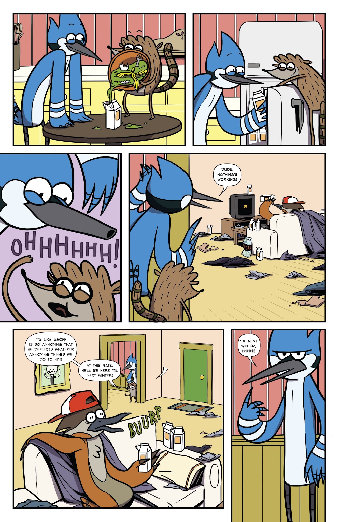 Read online Regular Show: Parks and Wreck comic -  Issue # TPB - 52