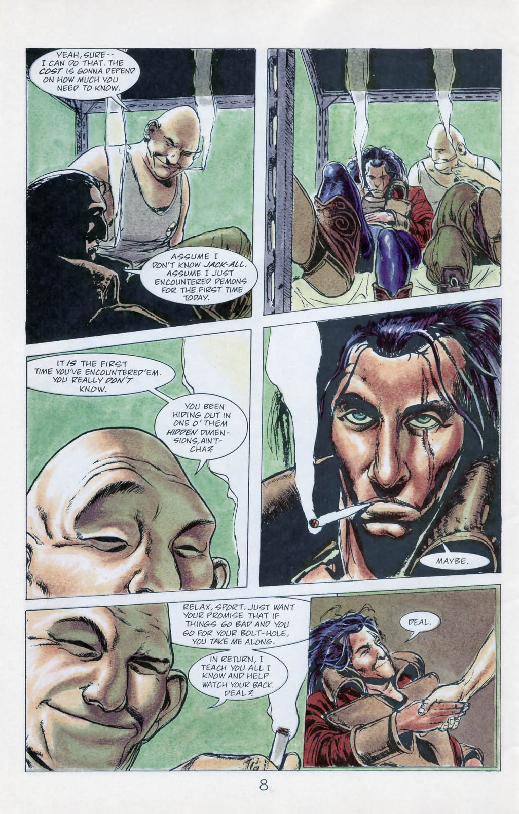 Read online Grimjack comic -  Issue #68 - 10