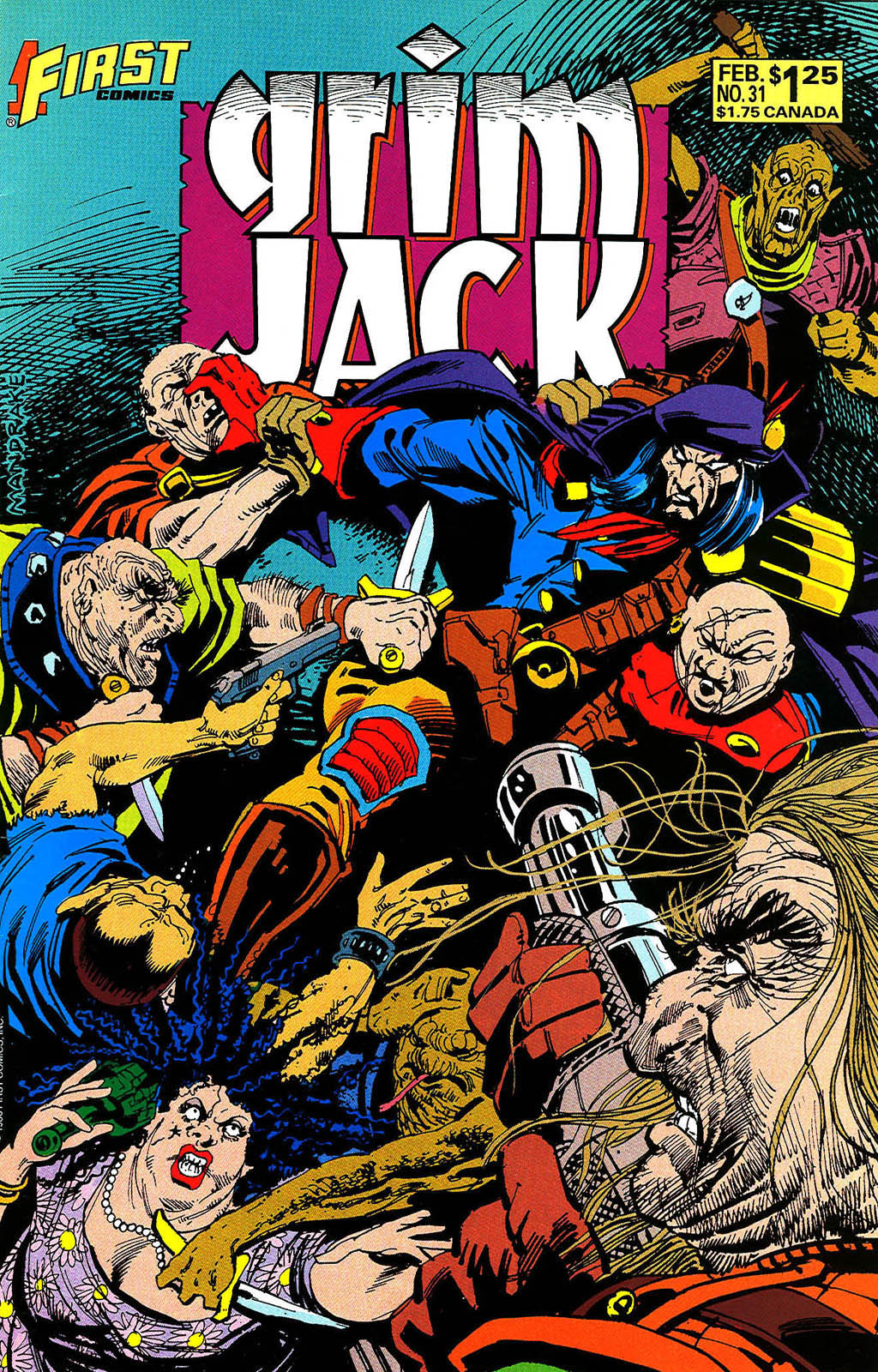 Read online Grimjack comic -  Issue #31 - 1