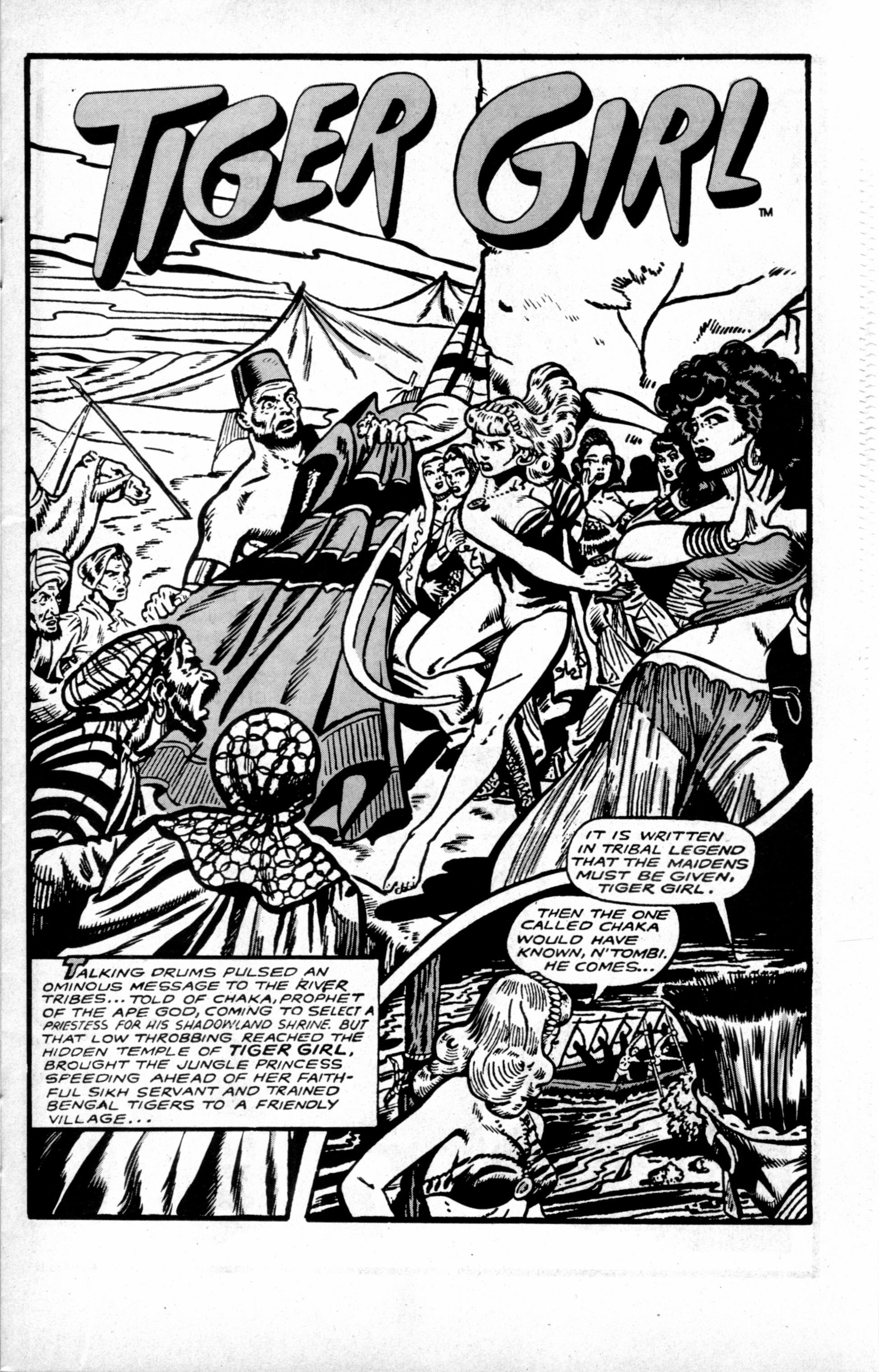 Read online Jungle Girls (1988) comic -  Issue #13 - 15