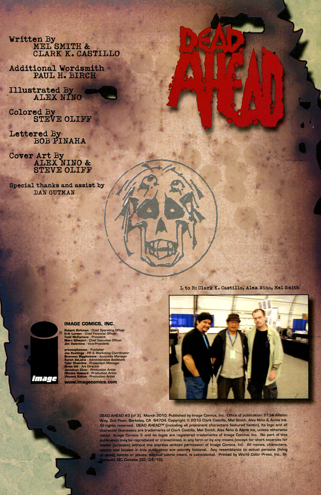 Read online Dead Ahead comic -  Issue #3 - 17