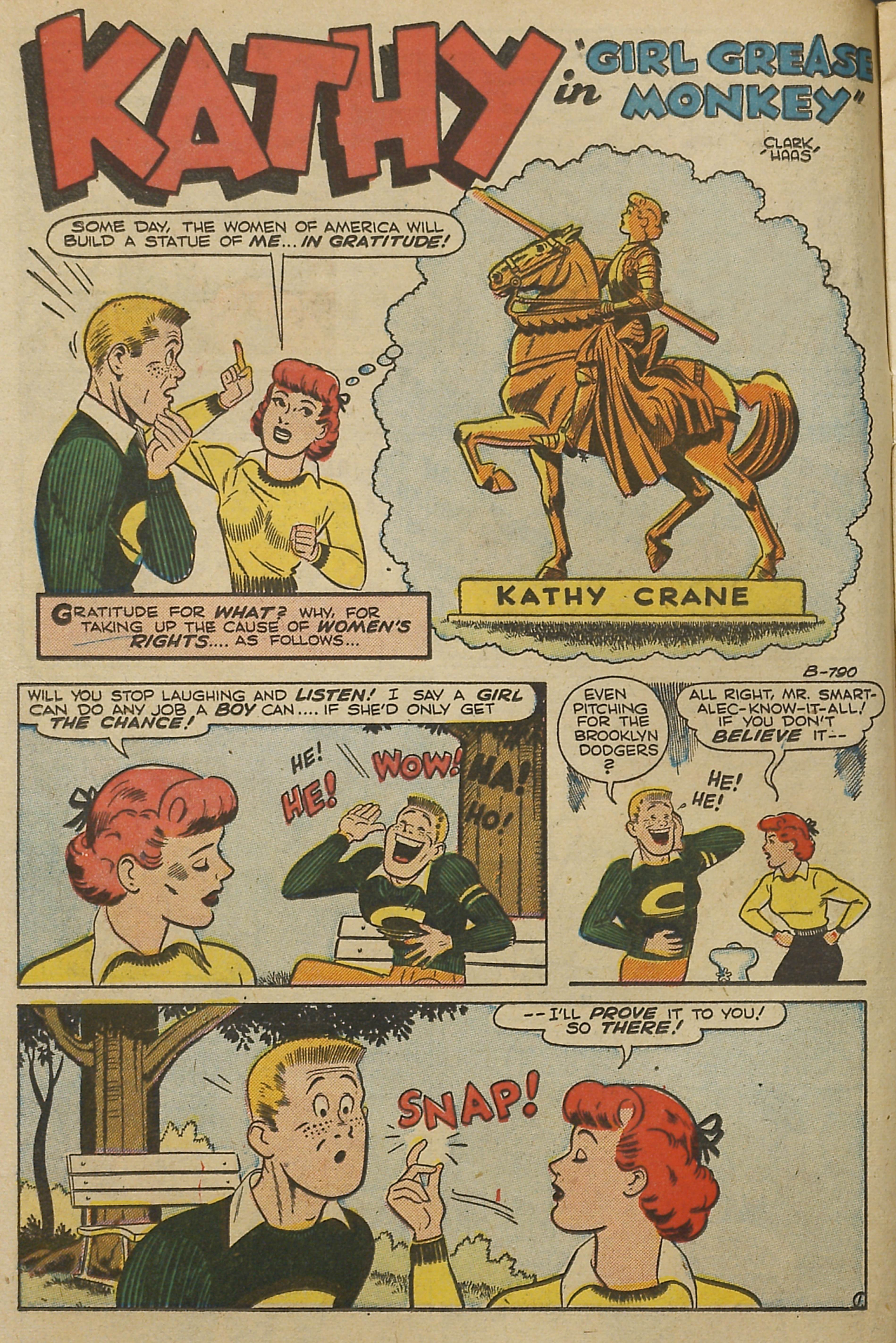 Read online Kathy (1949) comic -  Issue #4 - 12