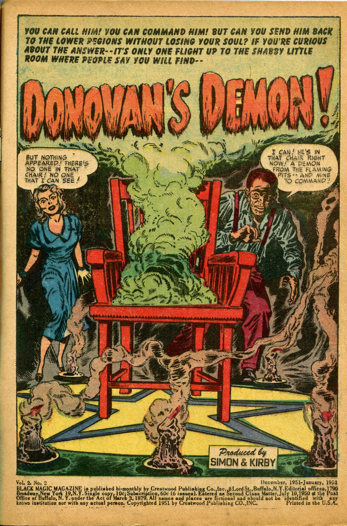 Read online Black Magic (1950) comic -  Issue #8 - 3