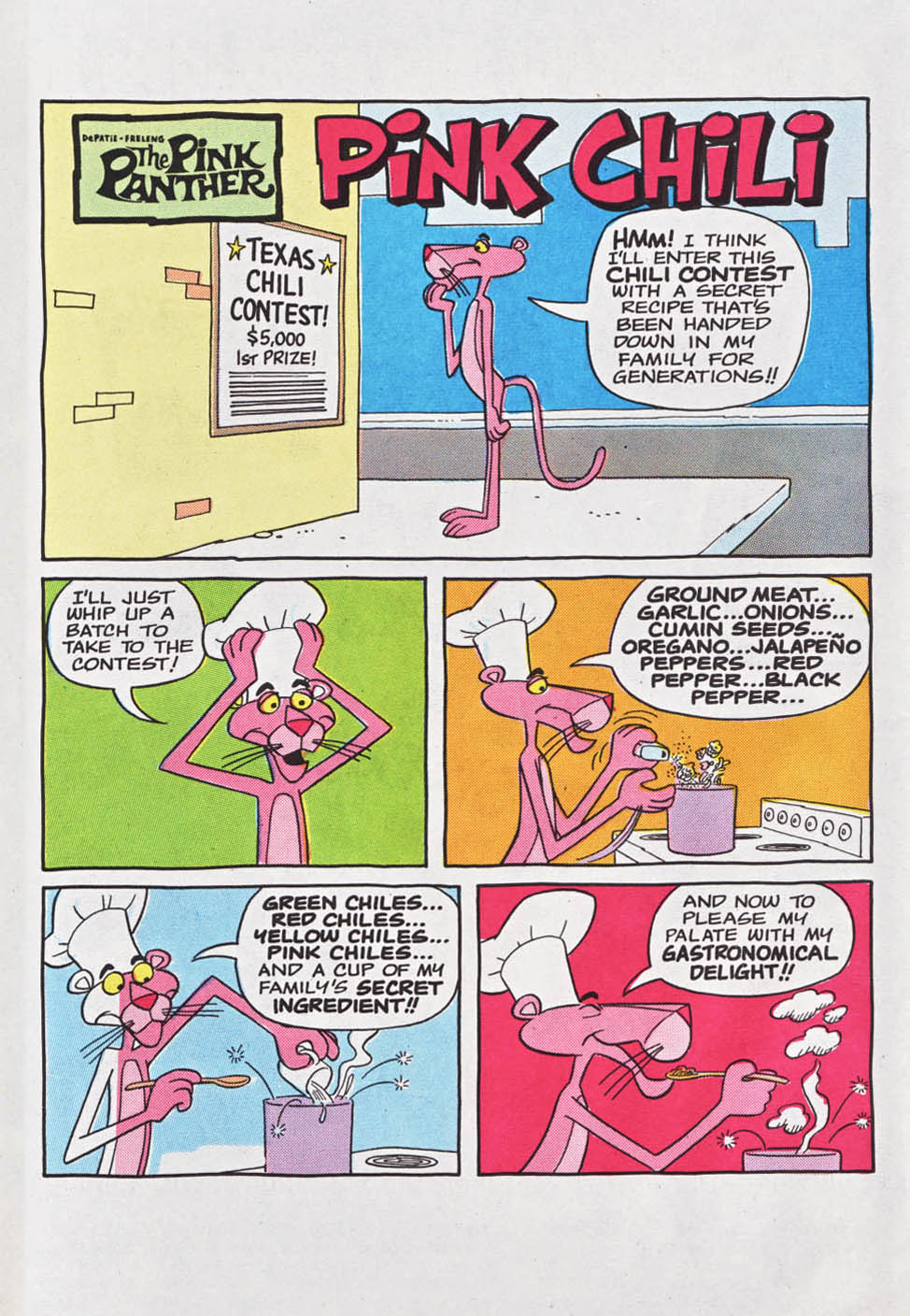 Read online Pink Panther comic -  Issue #8 - 12