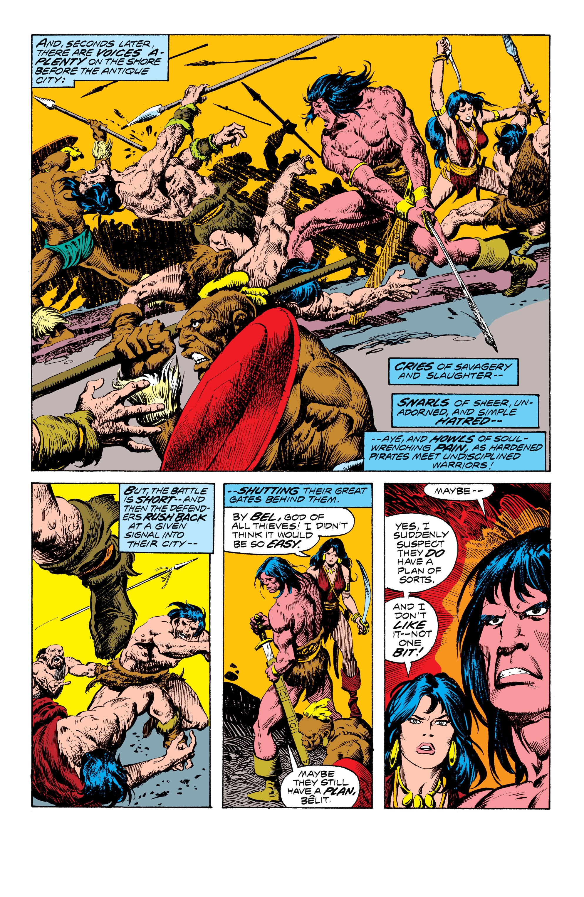 Read online Conan the Barbarian Epic Collection: The Original Marvel Years - Of Once and Future Kings comic -  Issue # TPB (Part 2) - 98