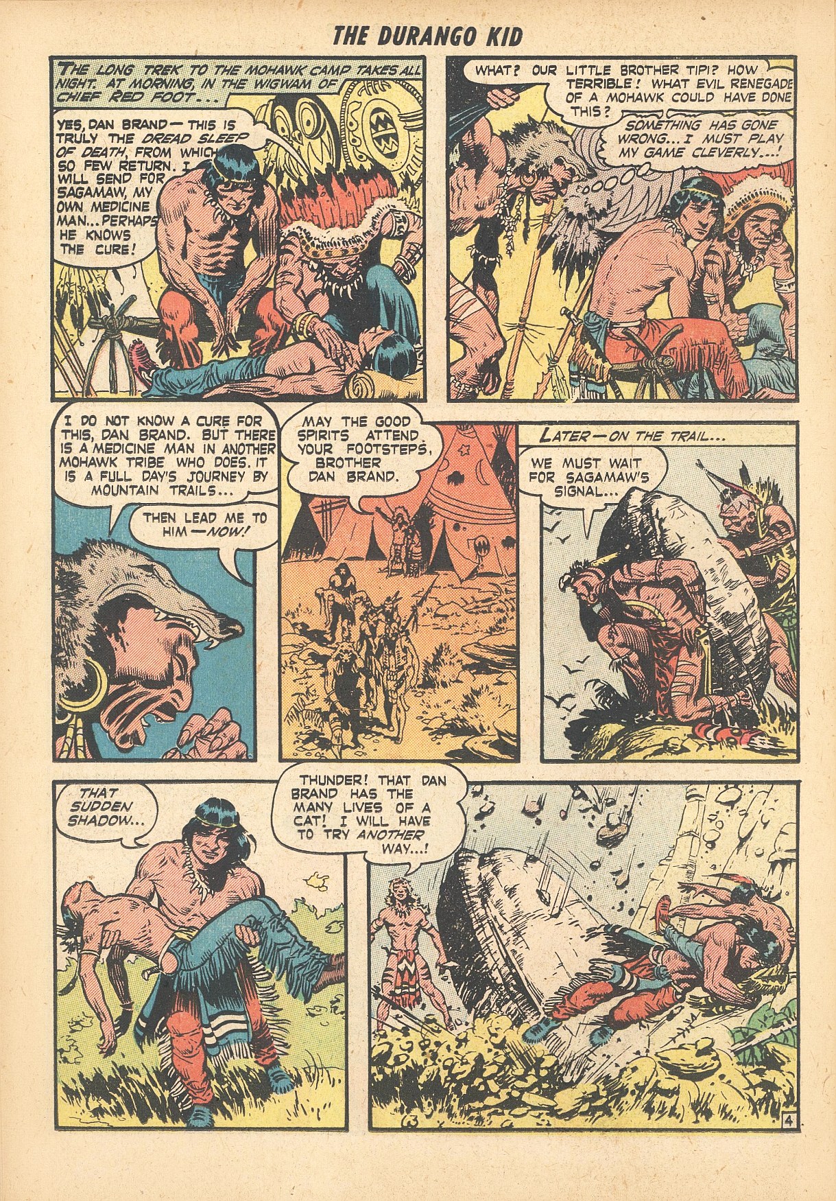 Read online Charles Starrett as The Durango Kid comic -  Issue #10 - 22