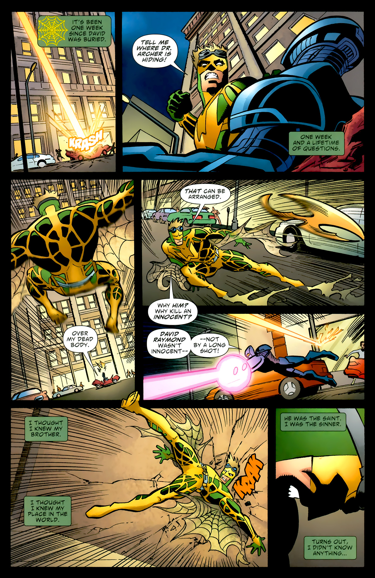 Read online The Web comic -  Issue #1 - 5