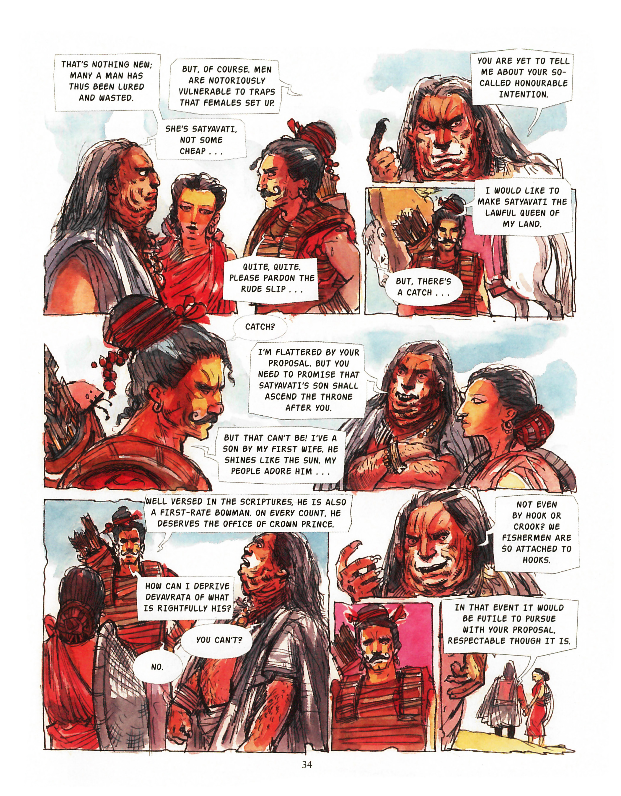 Read online Vyasa: The Beginning comic -  Issue # TPB (Part 1) - 41