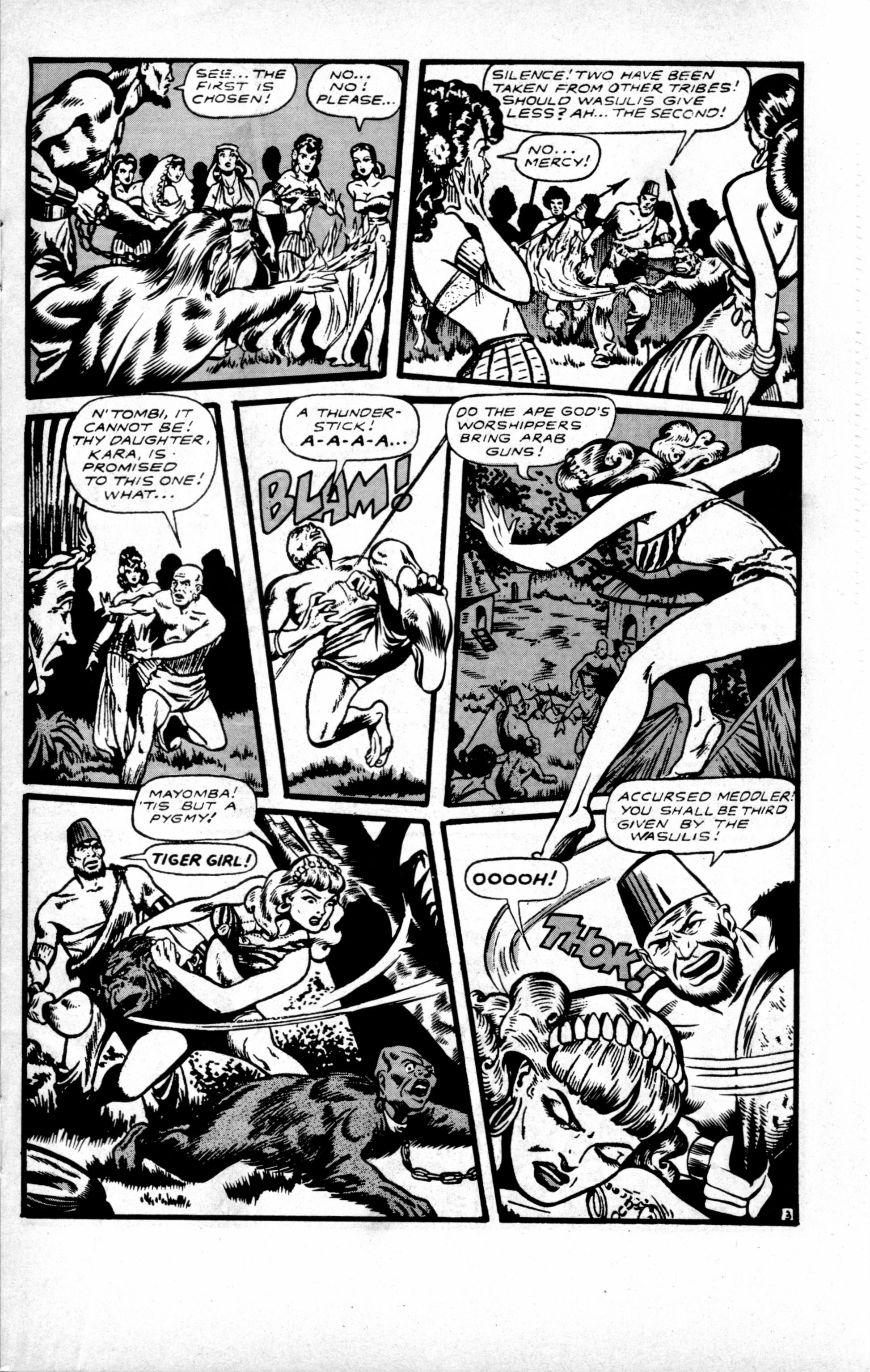 Read online Jungle Girls (1988) comic -  Issue #13 - 17