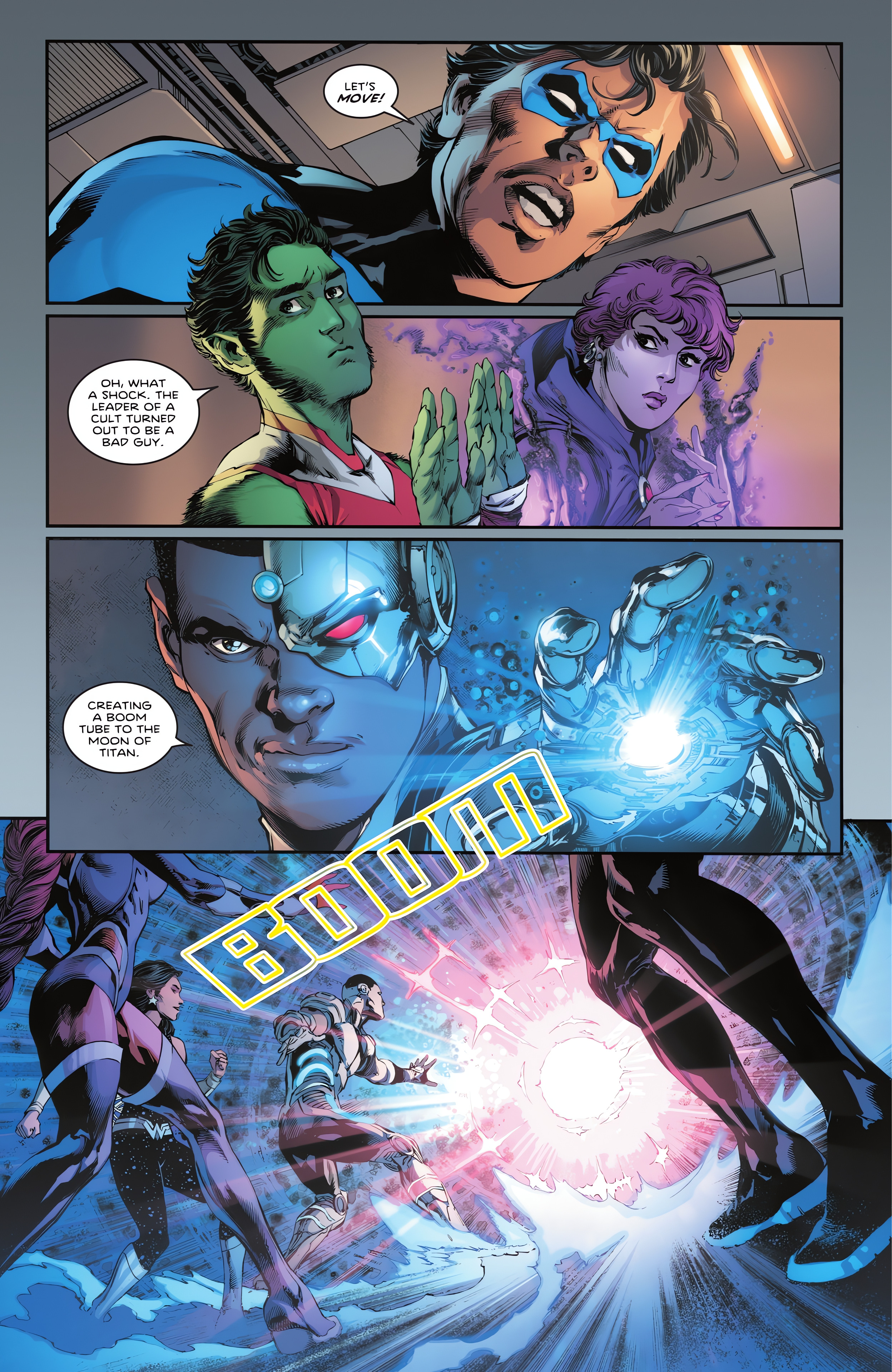 Read online Titans: Beast World comic -  Issue #1 - 10