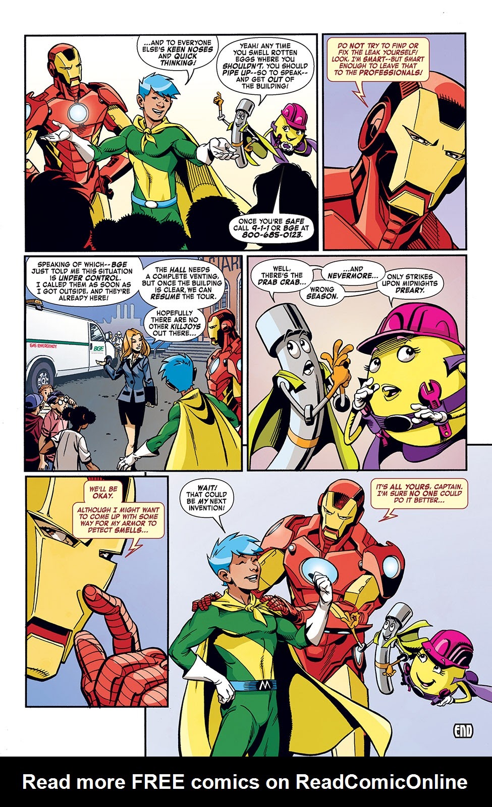 Read online Iron Man Featuring Captain Mercaptan comic -  Issue # Full - 10