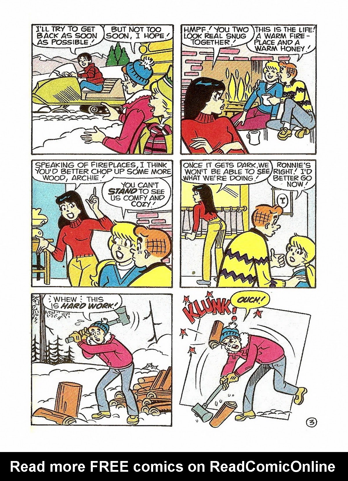 Read online Archie's Double Digest Magazine comic -  Issue #105 - 107
