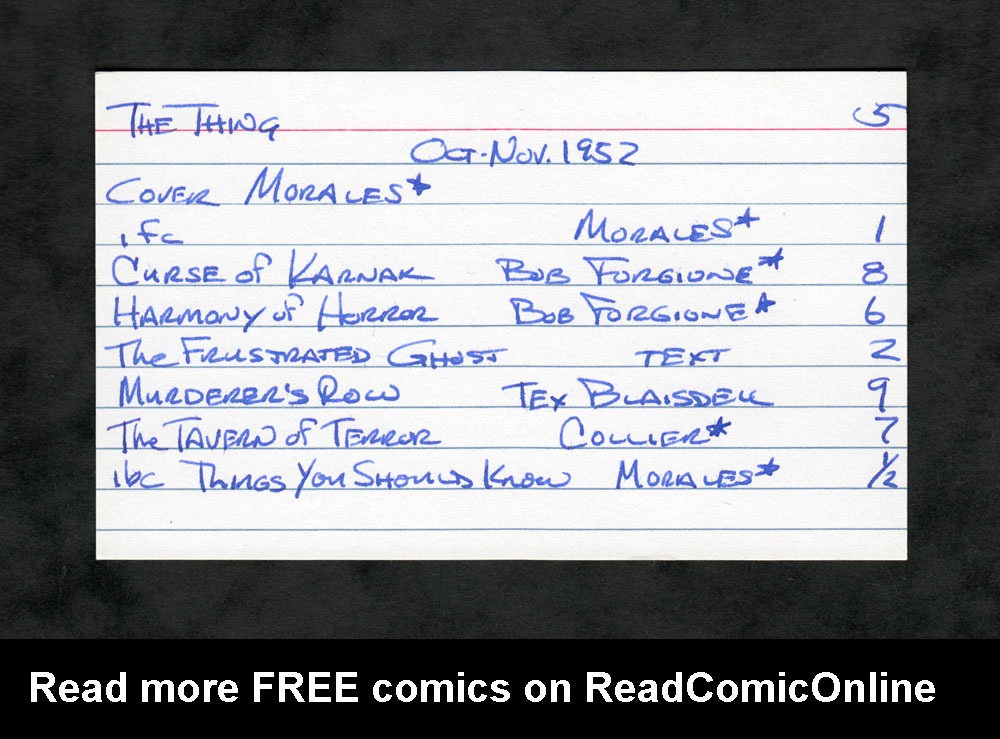 Read online The Thing! (1952) comic -  Issue #5 - 37