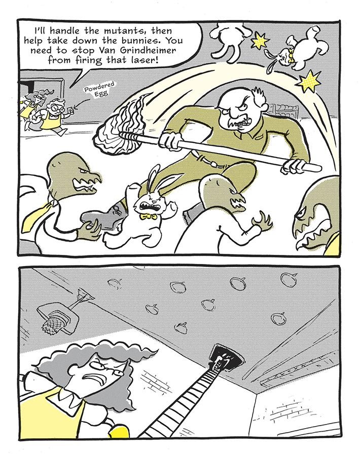 Read online Lunch Lady and the Schoolwide Scuffle comic -  Issue # TPB - 64