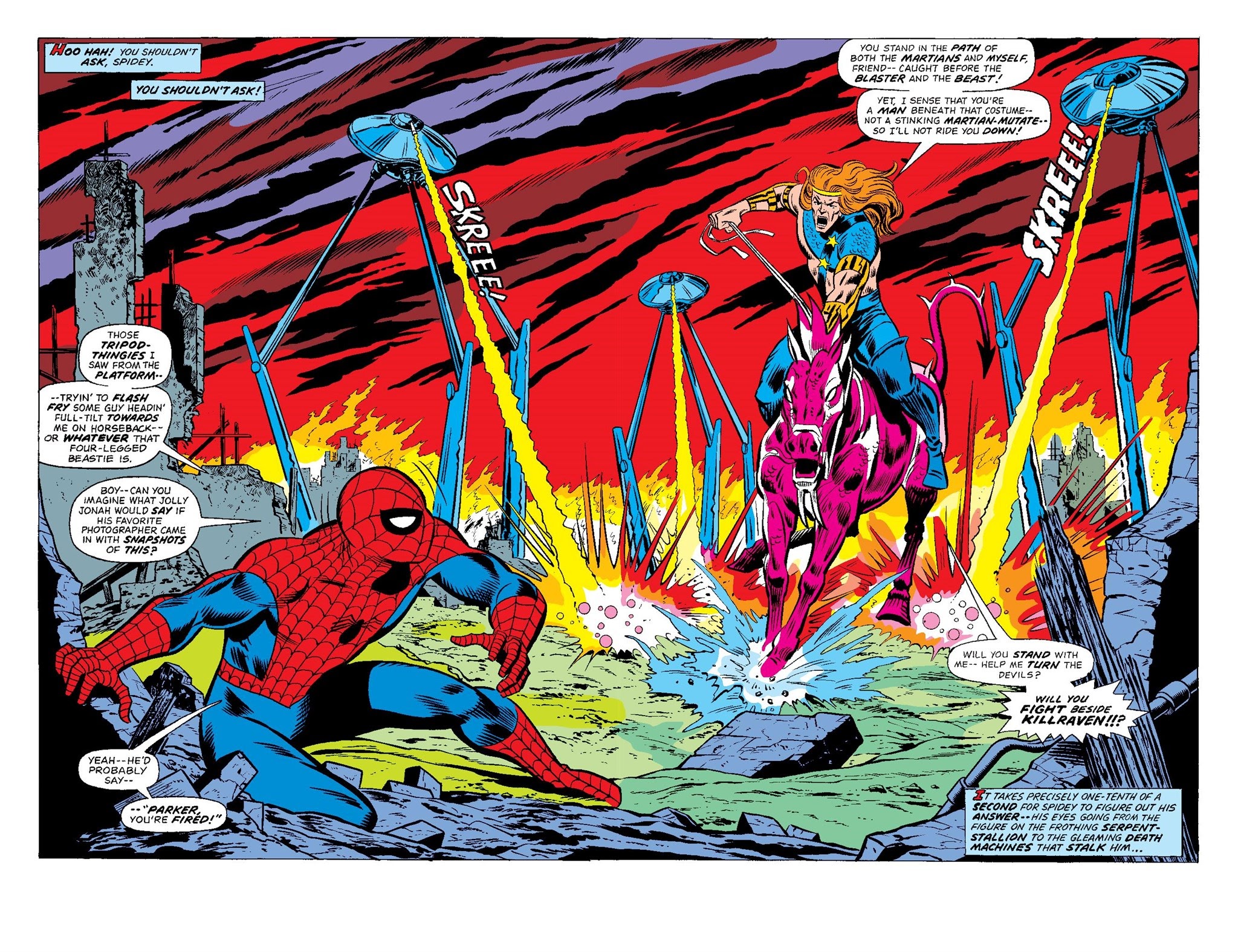 Read online Killraven Epic Collection: Warrior of the Worlds comic -  Issue # TPB (Part 4) - 12