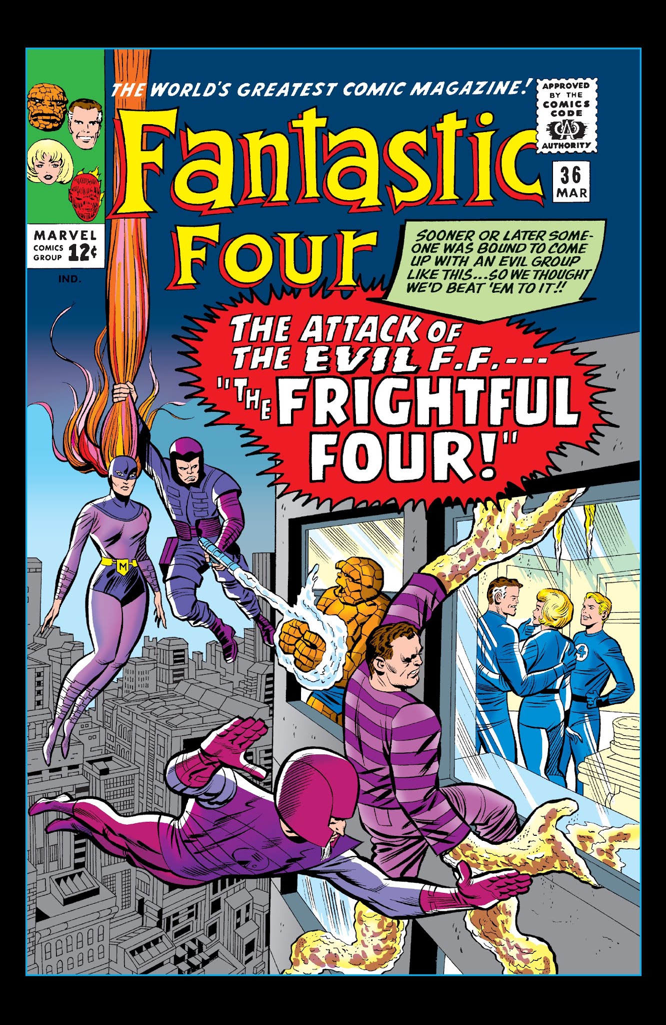 Read online Fantastic Four Epic Collection comic -  Issue # The Coming of Galactus (Part 1) - 70