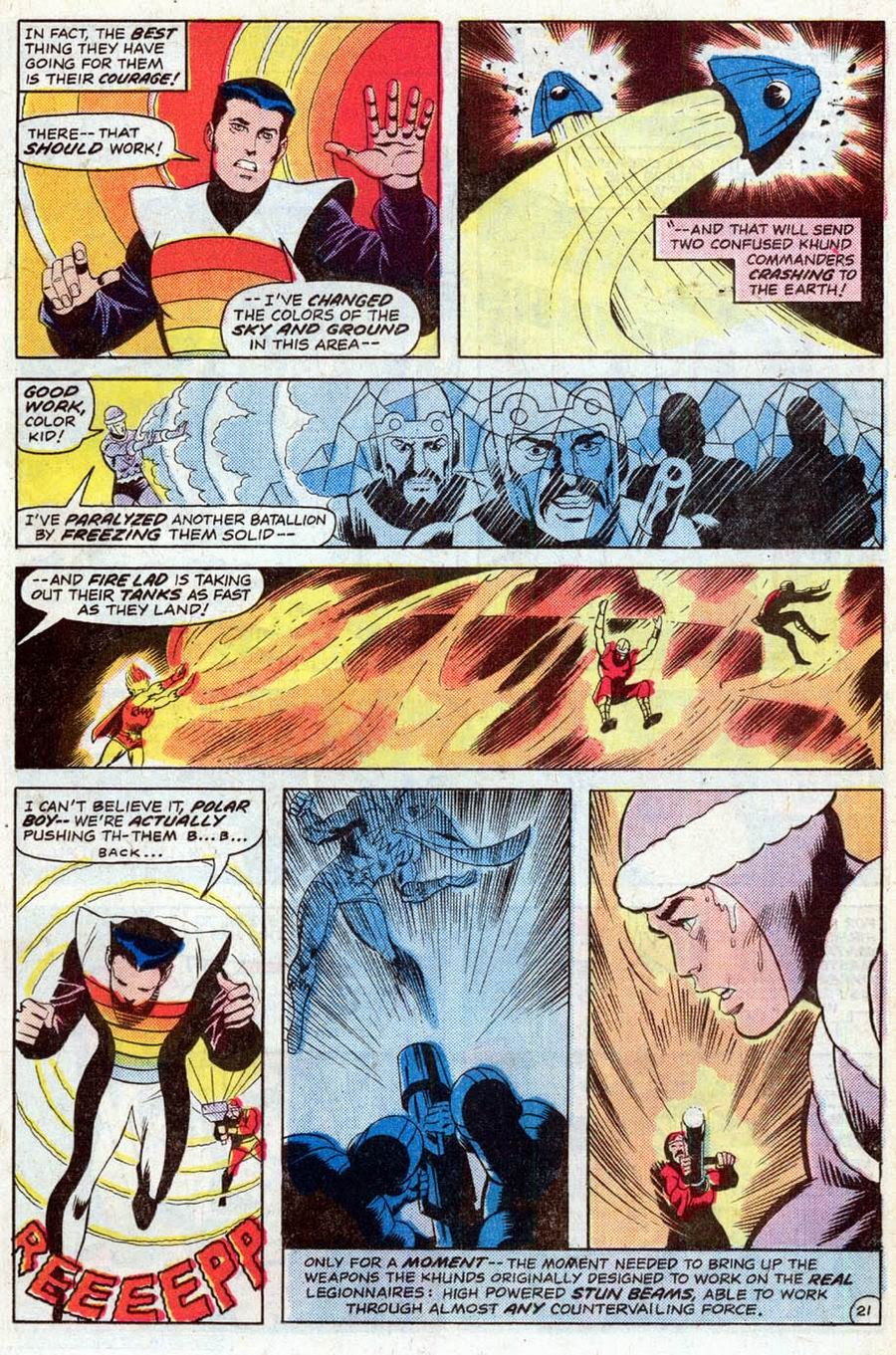 Read online Superboy and the Legion of Super-Heroes (1977) comic -  Issue #243 - 22