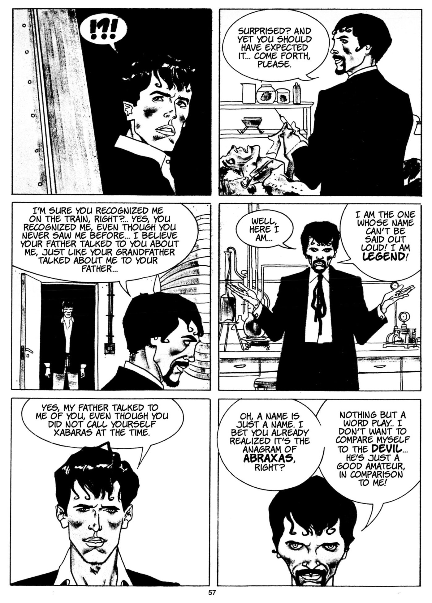 Read online Dylan Dog (1986) comic -  Issue #1 - 57