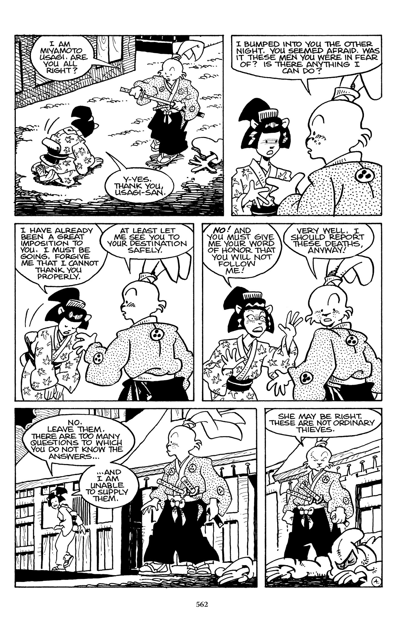 Read online The Usagi Yojimbo Saga comic -  Issue # TPB 2 - 555