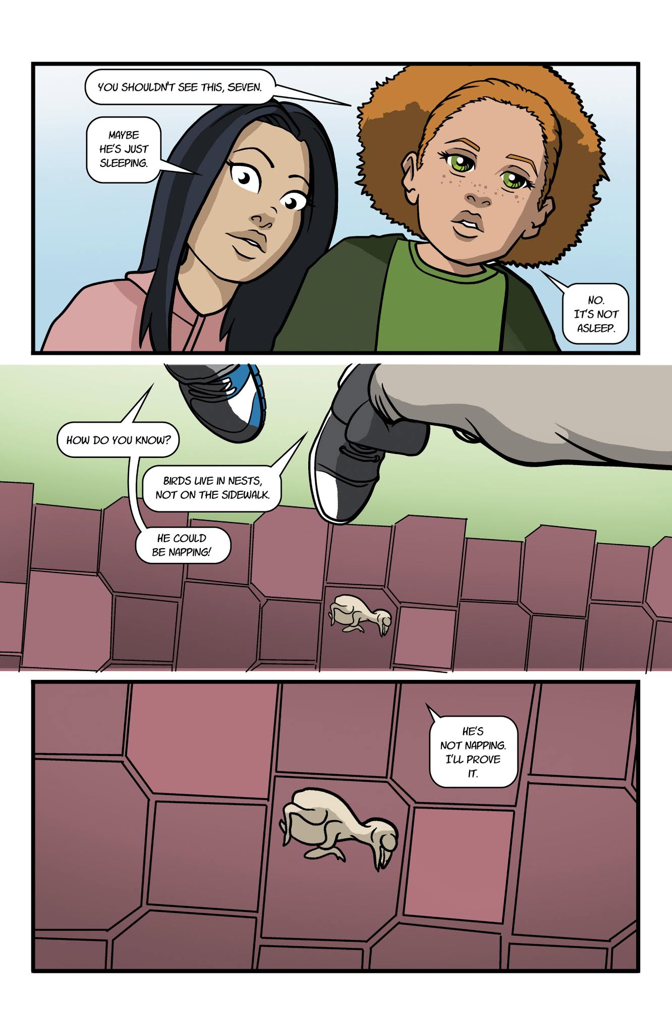 Read online A Voice In The Dark: Get Your Gun comic -  Issue #2 - 3