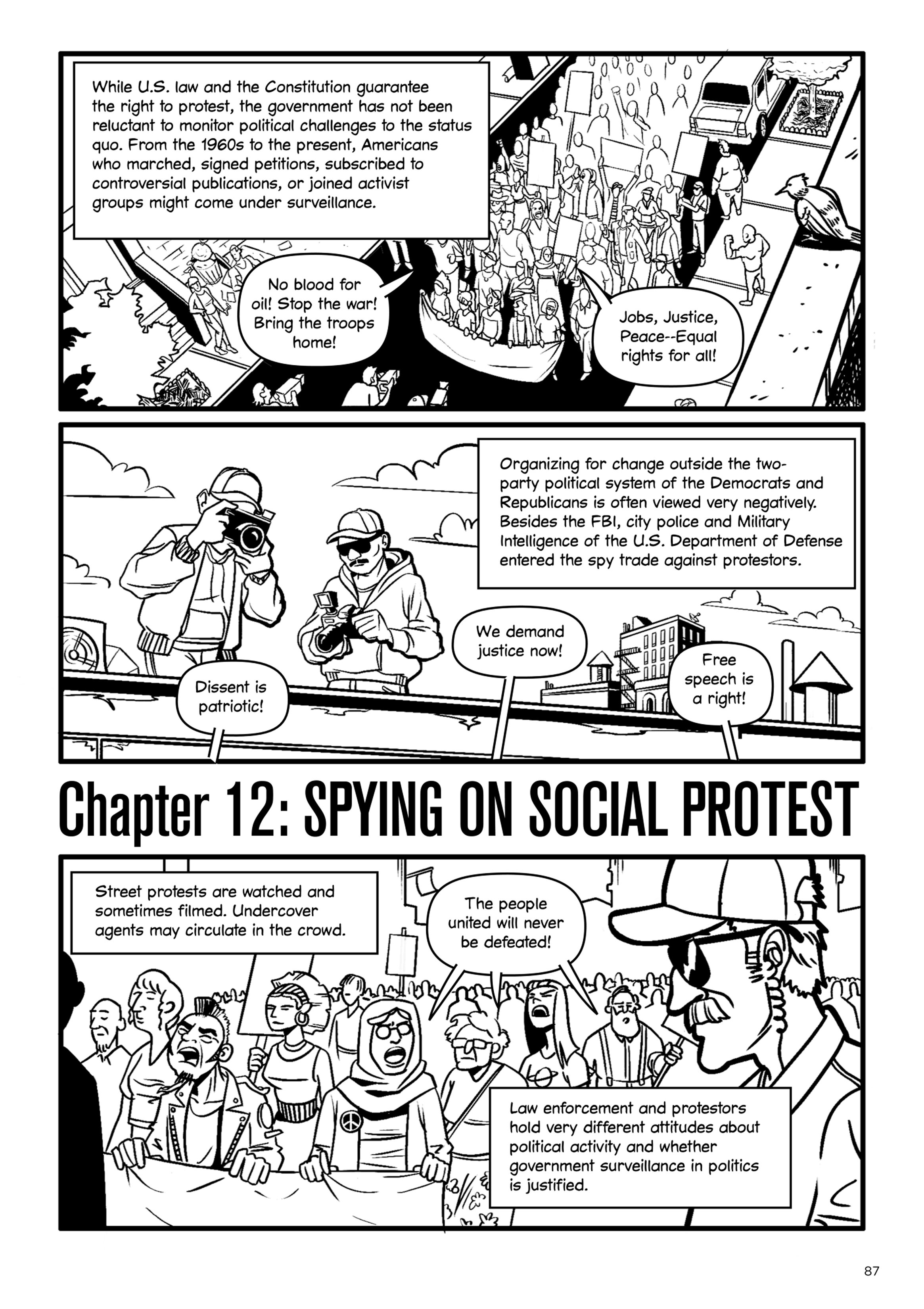 Read online The Machine Never Blinks: A Graphic History of Spying and Surveillance comic -  Issue # TPB - 97
