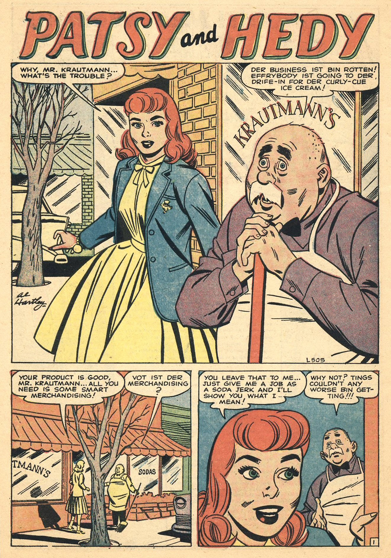 Read online Patsy and Hedy comic -  Issue #51 - 10