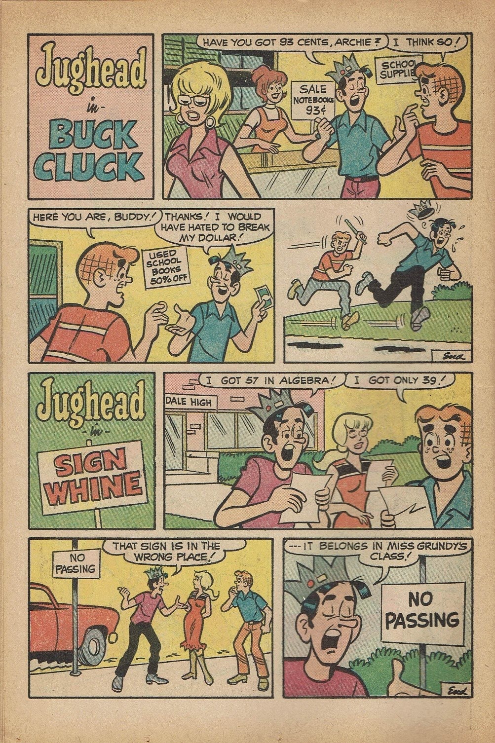 Read online Jughead's Jokes comic -  Issue #29 - 14