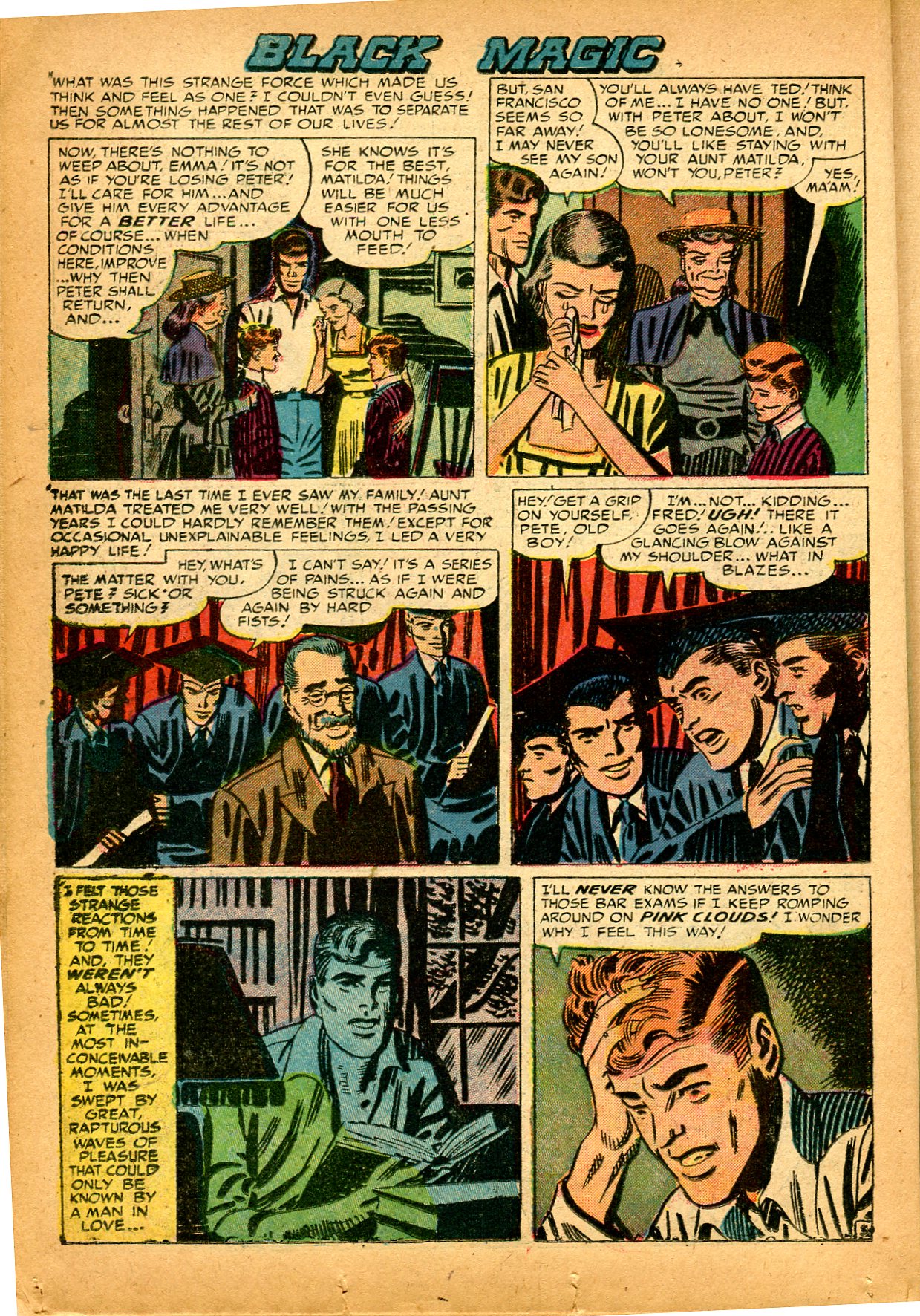 Read online Black Magic (1950) comic -  Issue #8 - 14