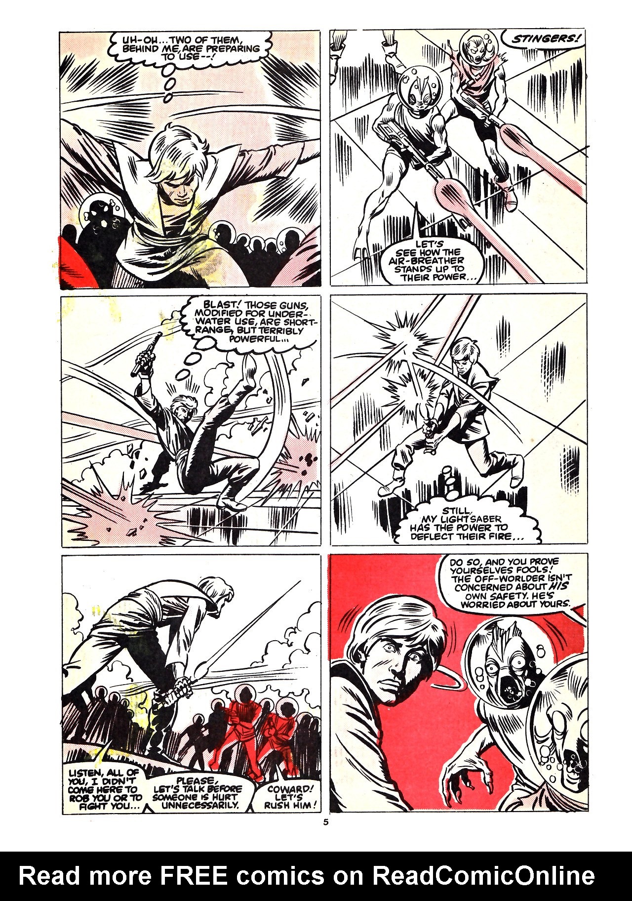 Read online Return of the Jedi comic -  Issue #49 - 5