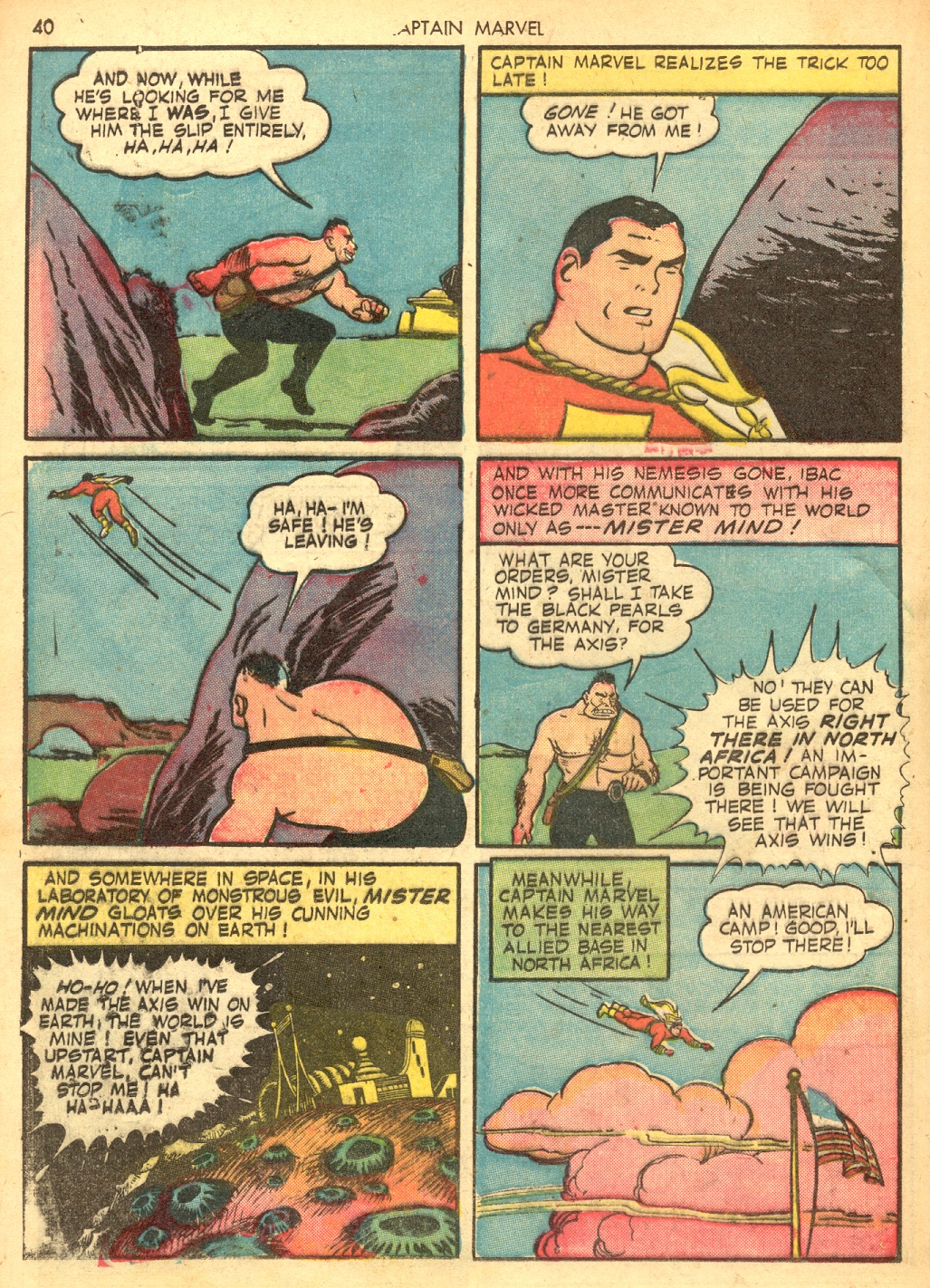 Read online Captain Marvel Adventures comic -  Issue #23 - 40