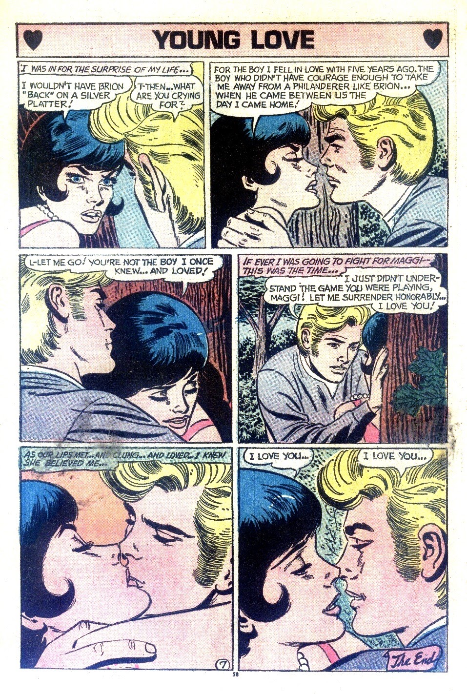 Read online Young Love (1963) comic -  Issue #107 - 58