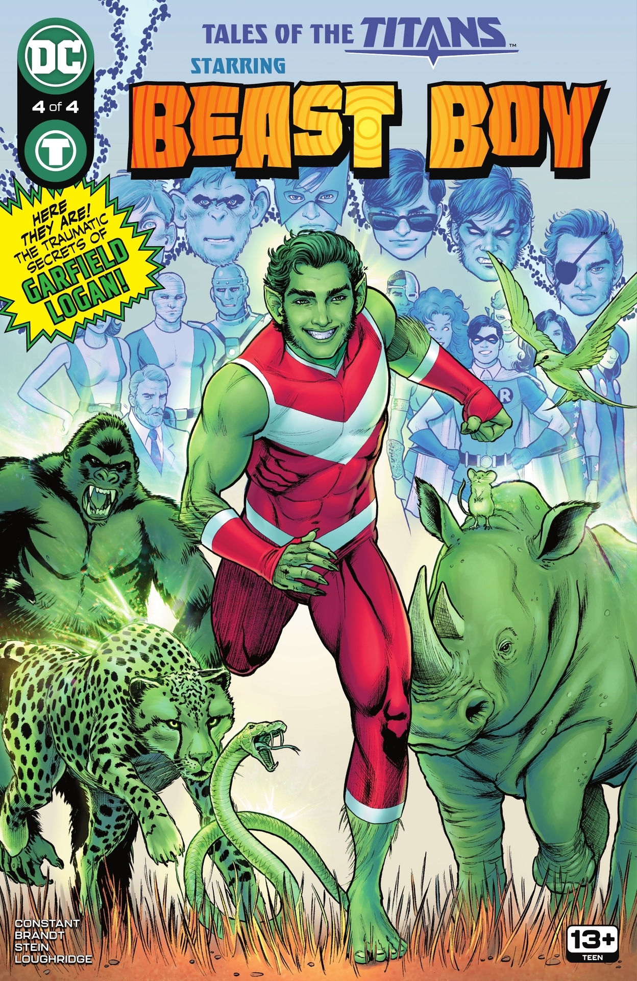 Read online Tales of the Titans comic -  Issue #4 - 1