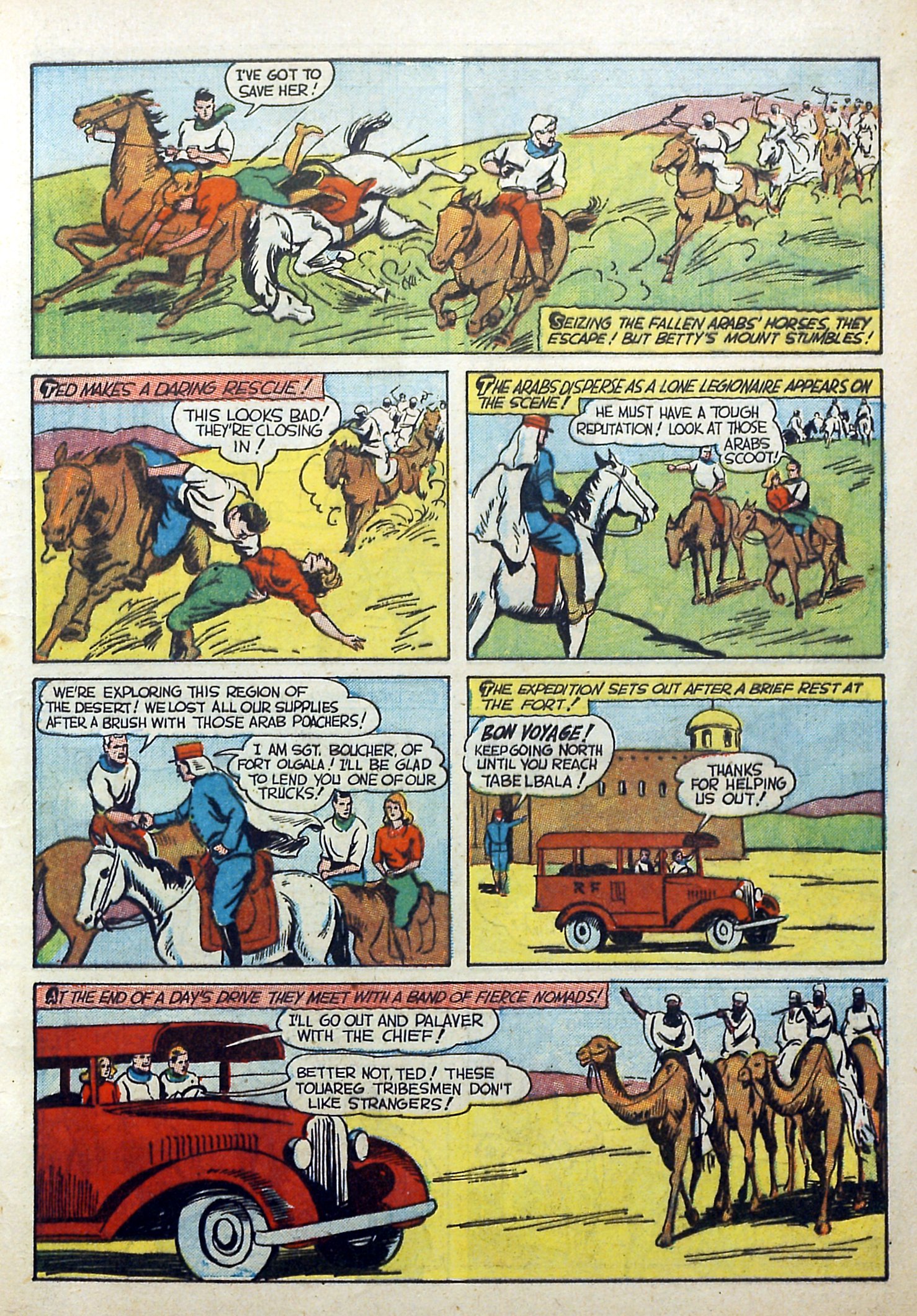 Read online Exciting Comics comic -  Issue #5 - 17