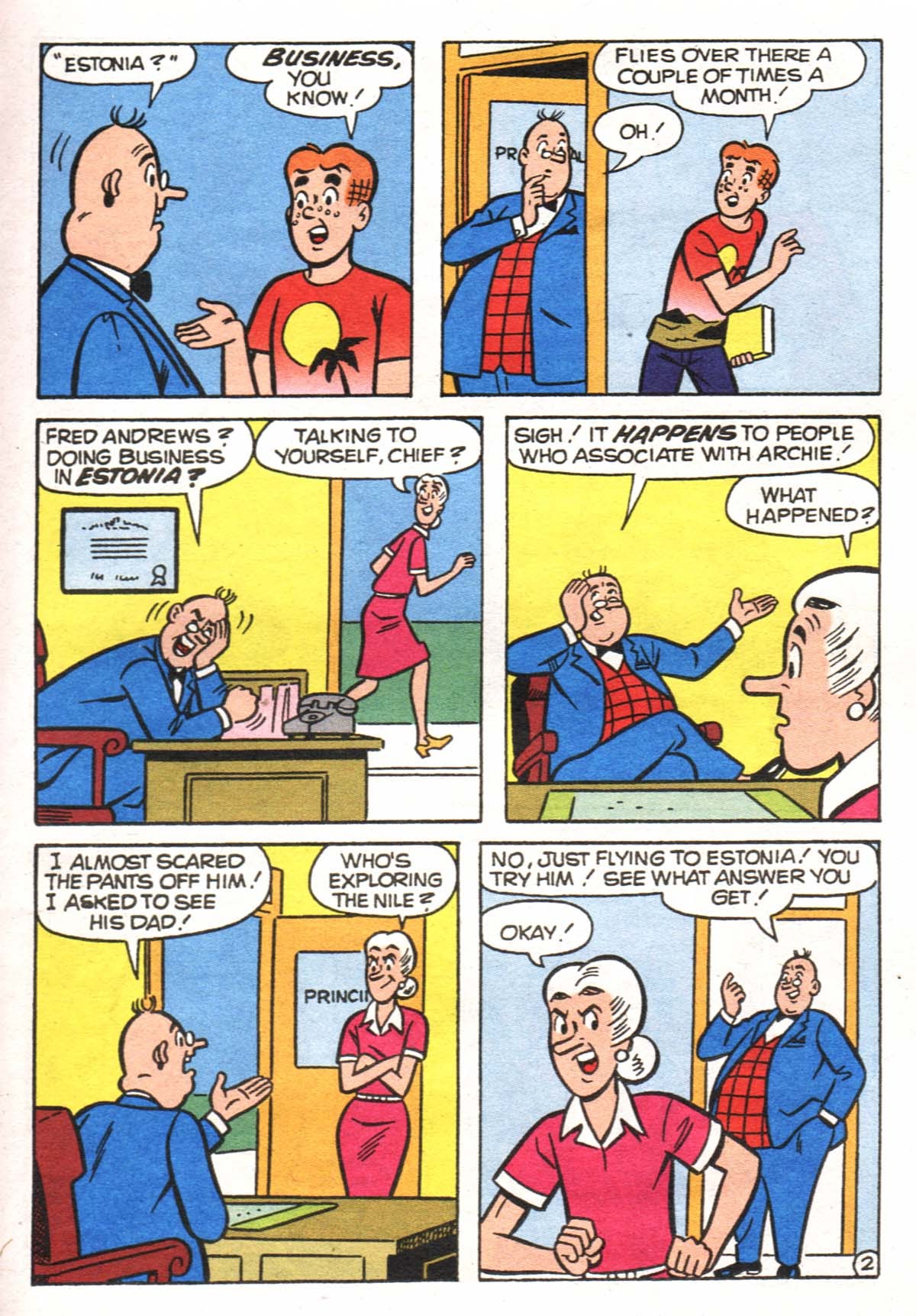 Read online Archie's Double Digest Magazine comic -  Issue #134 - 167